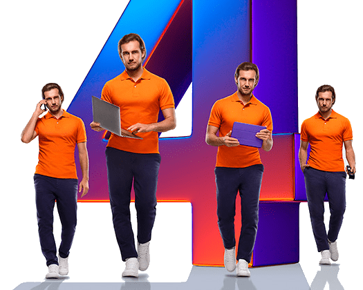 Великолепная четверка Ростелеком в&nbsp;деревня Данковка (Кемеровская область)